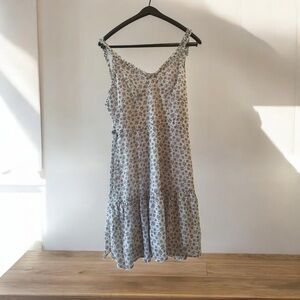 Ambition Ruffled Tiered printed Midi Sundress